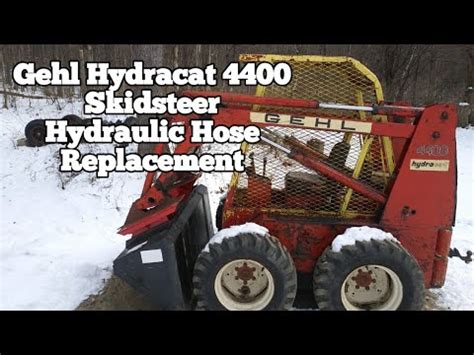 Gehl Hydracat 4400 Skidsteer Hydraulic Hose Replacement